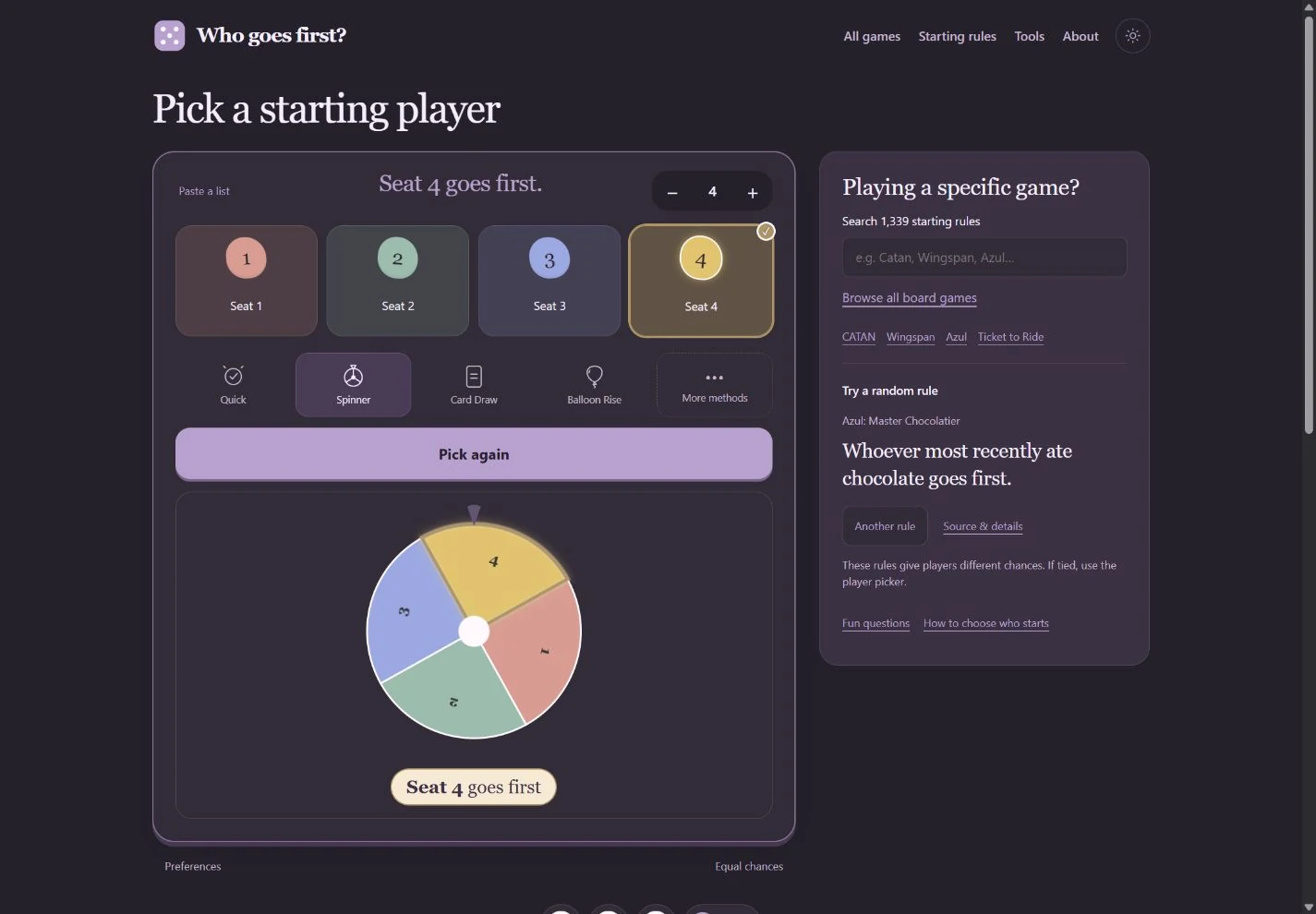 Who Goes First? preview