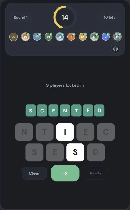 Word King gameplay
